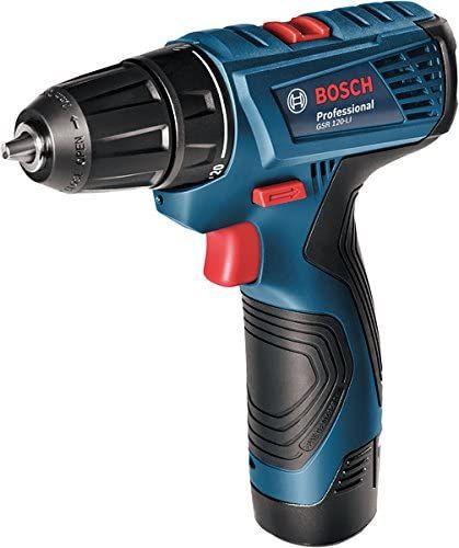 Bosch Professional Cordless Drill, GSR-120-Li, 12V, Blue/Black