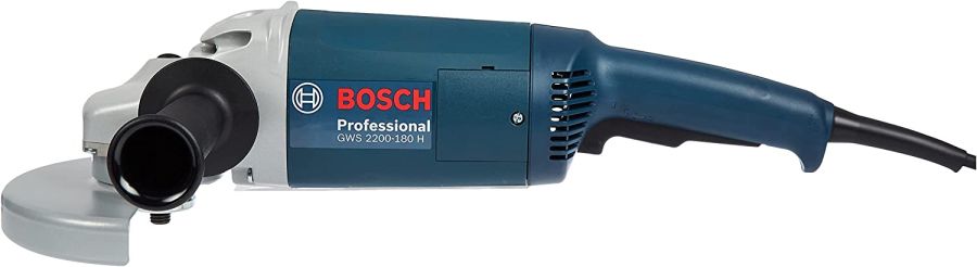 Bosch Professional Angle Grinder, GWS-2200-180-H, 2200W, 7 Inch