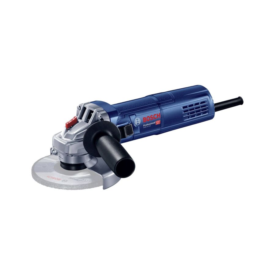 Bosch Professional Angle Grinder, GWS-9-115, 900W, Blue/Silver