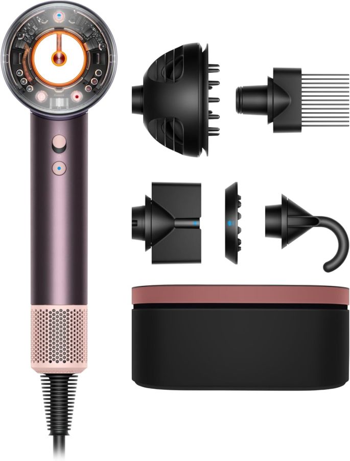 Dyson Supersonic Nural Jasper Plum HD16 Hair Dryer, Original with 2 Years Dyson Warranty, Authenticity Traceable on my dyson App