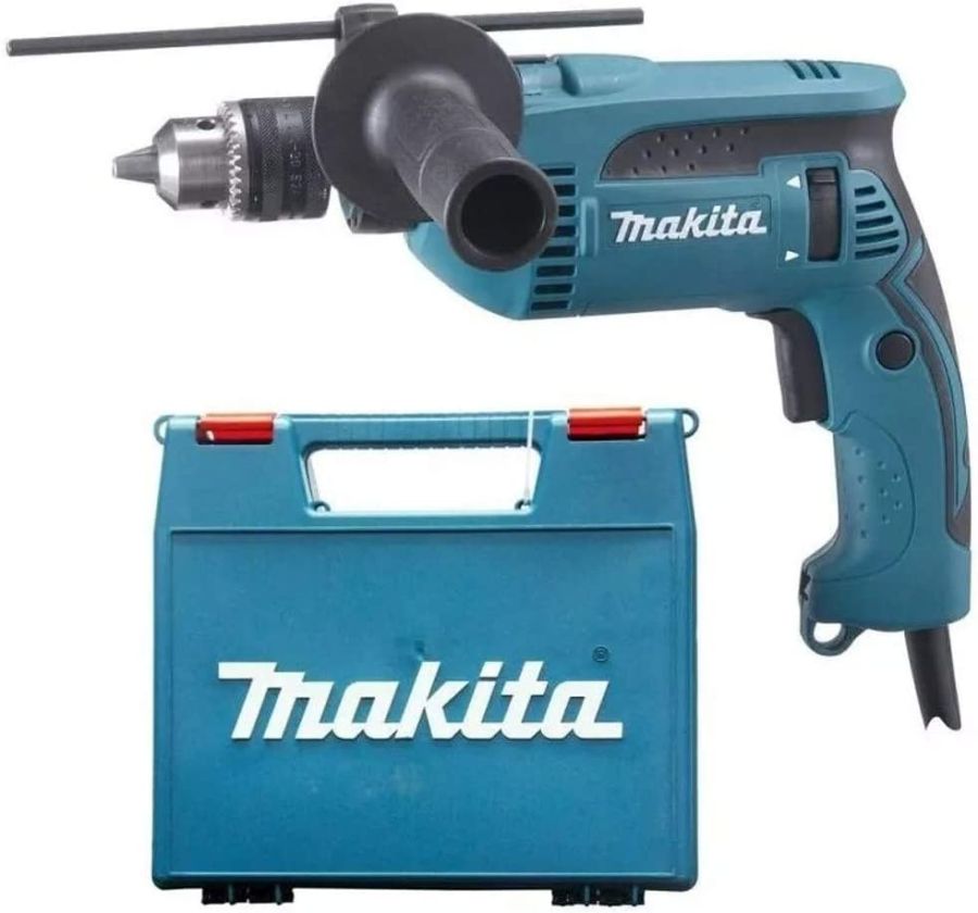 Makita Percussion Hammer Drill, HP1640K, 680W