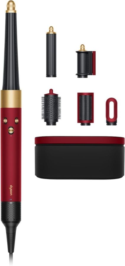 Dyson Airwrap i.d. Multi-Styler & Dryer Red Velvet & Gold HS08, Original with 2 Years Brand Warranty, Authenticity Traceable on my dyson App