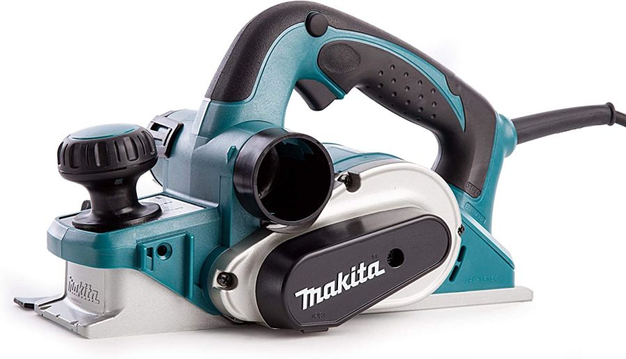 Makita Power Planer, KP0810K, 850W, 16000 RPM, 4MM, 290 x 168 x 176MM