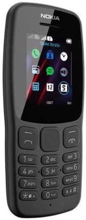 Nokia 106 Feature Phone,Dual Sim, 1.80" Display, 4 MB RAM - Blue