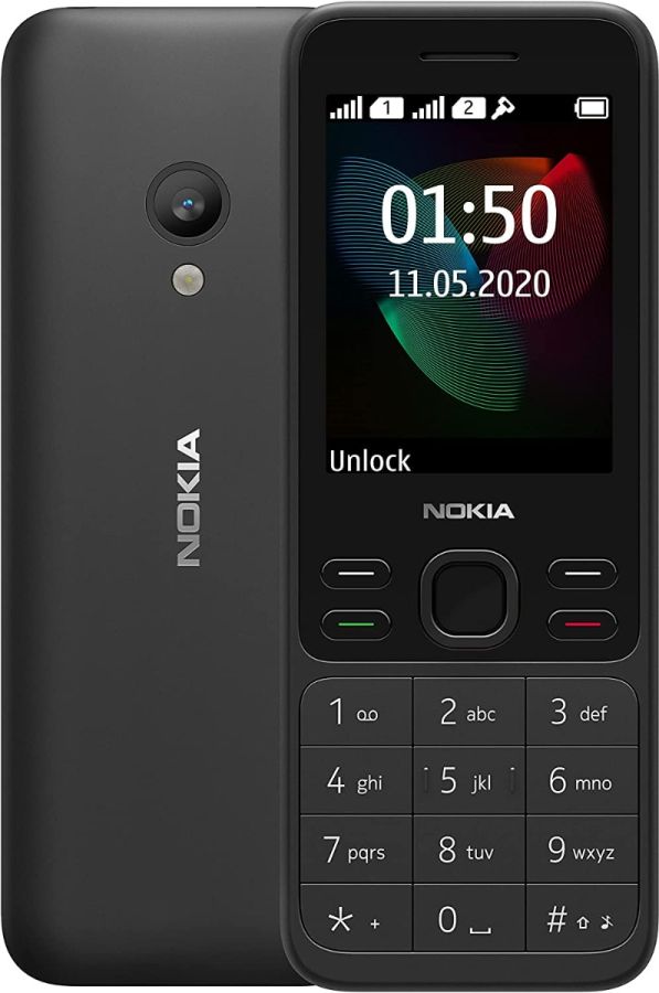 NOKIA 150 (2020) Dual Sim Black 4MB 2G