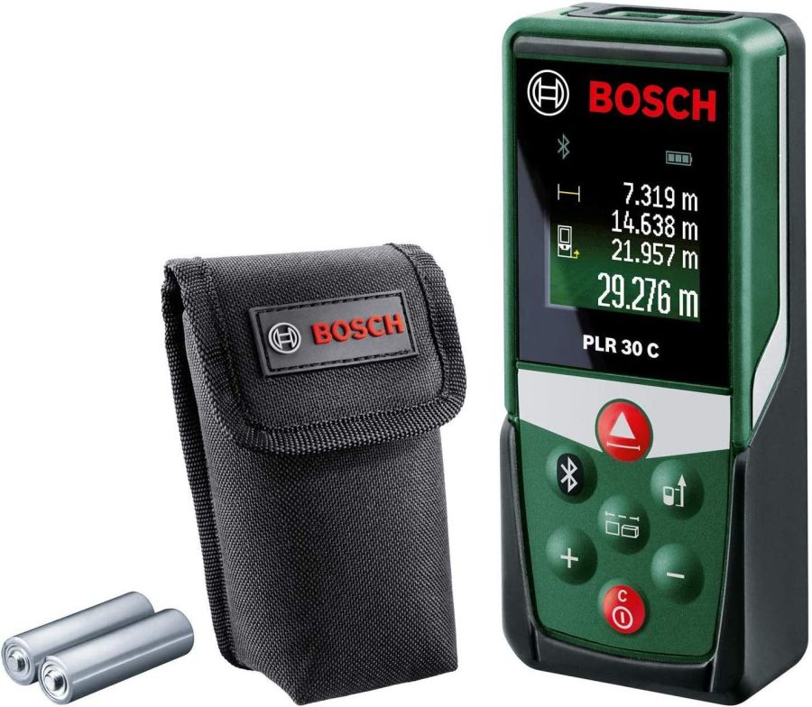 Bosch Digital Laser Measure, PLR-30-C, 30 Mtrs