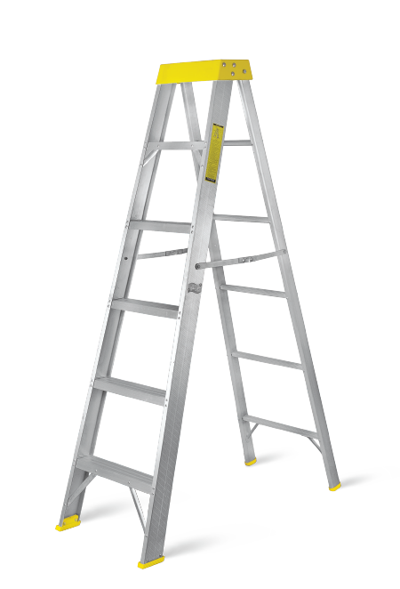 KT Plus 3 Steps 2 Way Ladder KTPTWAL3 with 130 KG Loading Capacity, Height 855mm and Width 430mm