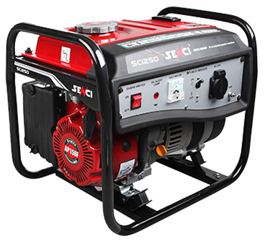 Senci 1250W with Free Service Kit Sand Proof Gasoline Generator for Camping SC1250i with 1 Year Warranty