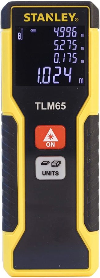 Stanley Laser Distance Measure, STHT1-77032, TLM65, 20 Mtrs
