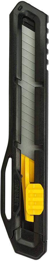Stanley Snap Off Knife, STHT10323-800, 18MM, Black and Yellow
