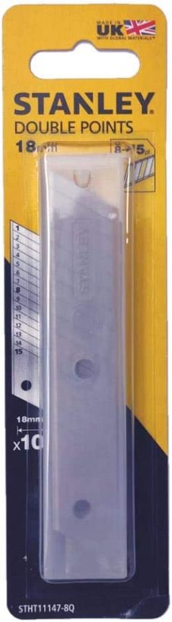 Stanley Snap Off Blade, STHT11147-8Q, 18MM, PK10
