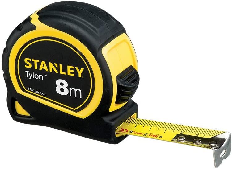 Stanley Tylon Measuring Tape, STHT30657-8, 8 Mtrs