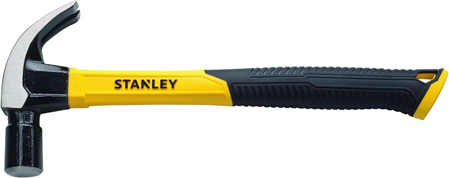 Stanley Claw Hammer, STHT51392, 20 Oz, Black and Yellow