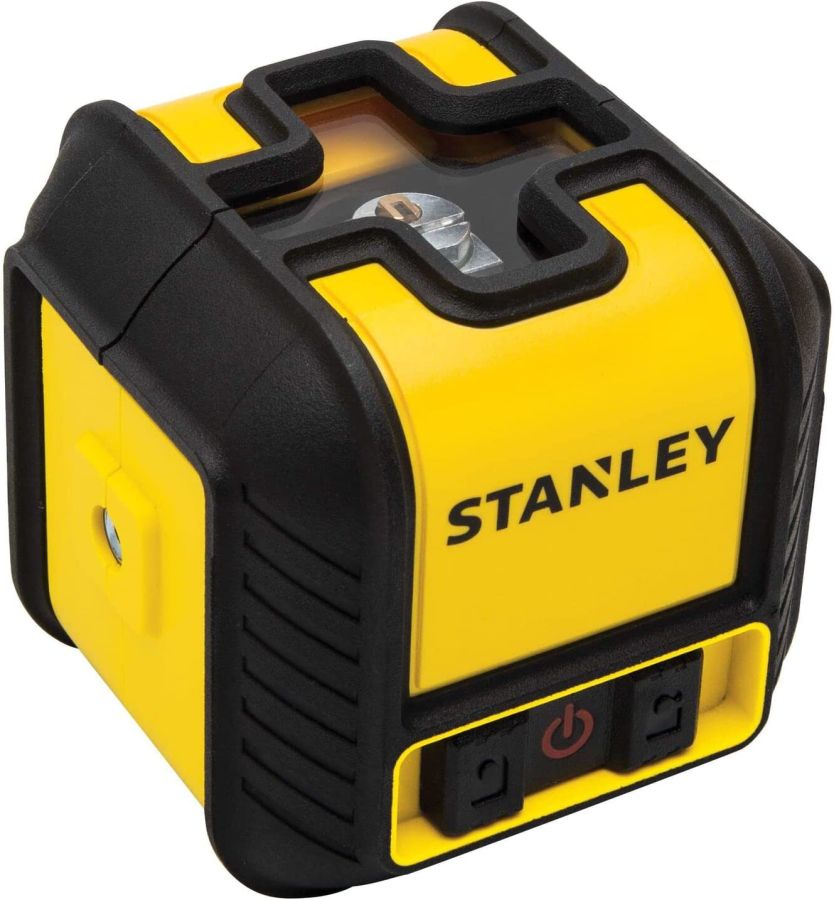 Stanley Cross Line Cubix Laser Level Red Beam - Range 12M - Level 4? - Waterproof And Dustproof - 1/4" Thread - Automatic Compensator Lock, STHT77498-1, 2 Year Warranty