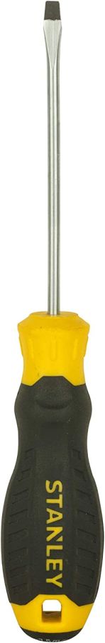 Stanley Screwdriver, STMT60817-8, Cushion Grip, 3 x 75MM, Black and Yellow