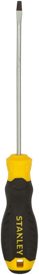 Stanley Screwdriver, STMT60818-8, Cushion Grip, 3 x 100MM, Black and Yellow