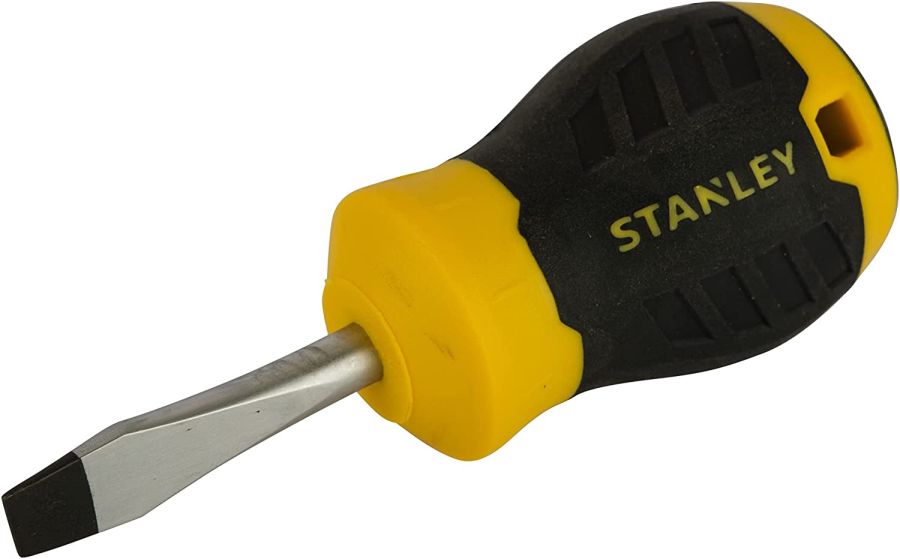 Stanley Screwdriver, STMT60825-8, Cushion Grip, 6.5 x 38MM, Black and Yellow