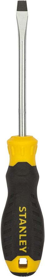 Stanley Screwdriver, STMT60826-8, Cushion Grip, 6.5 x 100MM, Black and Yellow