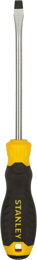 Stanley Screwdriver, STMT60827-8, Cushion Grip, 6.5 x 125MM, Black and Yellow