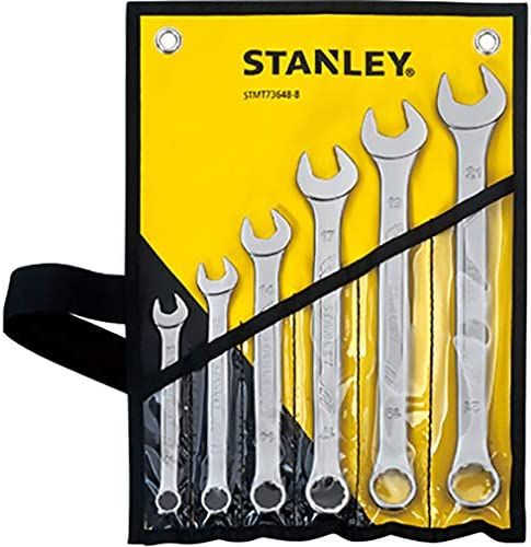 Stanley Combination Wrench Set, STMT73648-8, 6 Pcs/Set