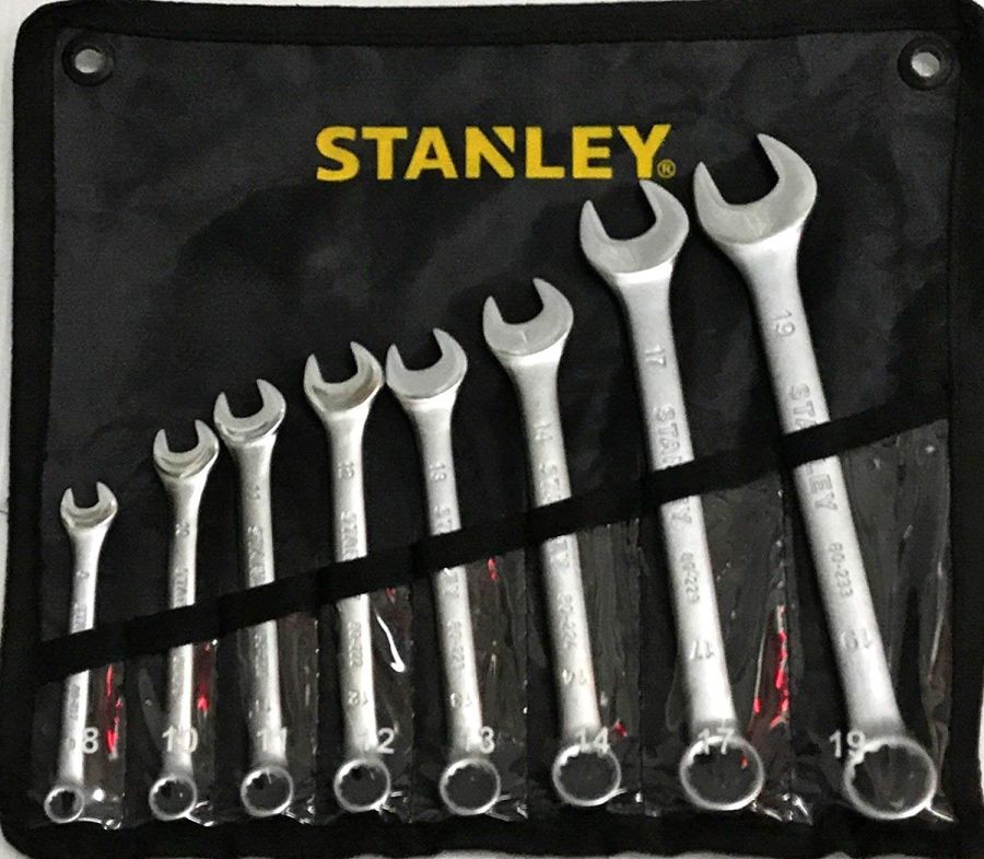 Stanley Combination Spanner Set, STMT80940-8, 8 Pcs/Set