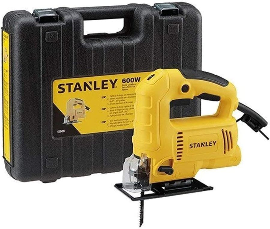 Stanley 600W Jig Saw Kit Box