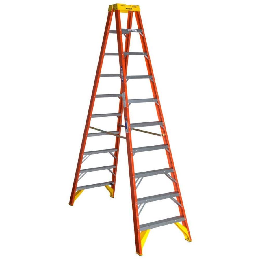 Altec Werner Step Ladder, T6210, 10 Steps, 3.04 Mtrs, 136 Kg Weight Capacity