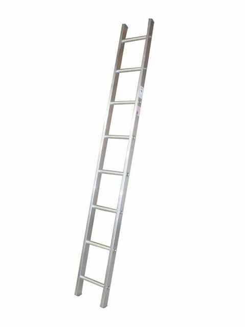Unique Straight Ladder, USSL-08, Aluminium, 8 Steps, 2.54 Mtrs, 150 Kg
