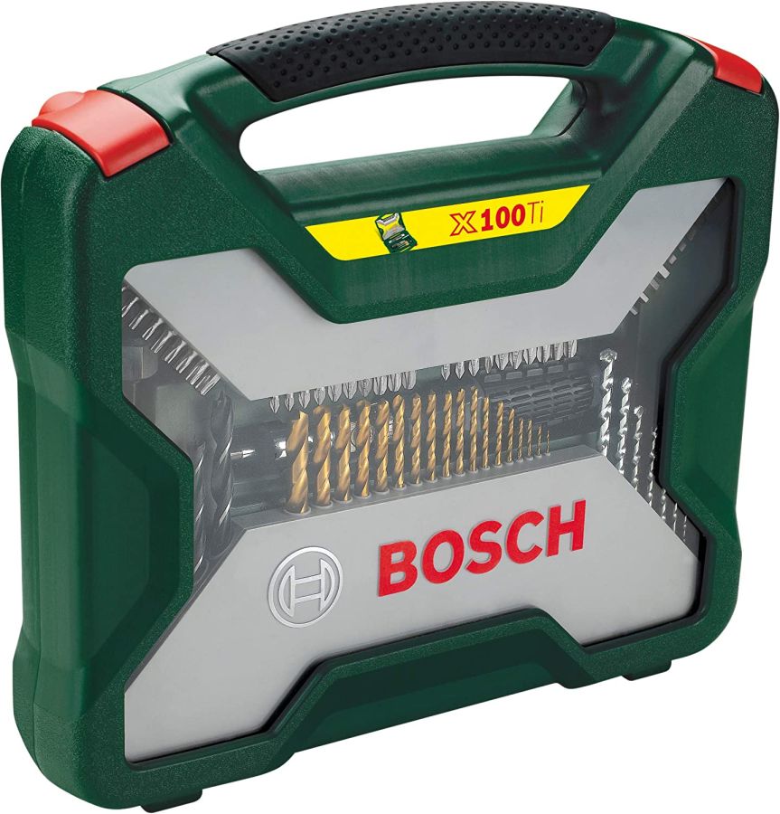 Bosch Drill and Screwdriver Bit Set, X-Line, 100PCS