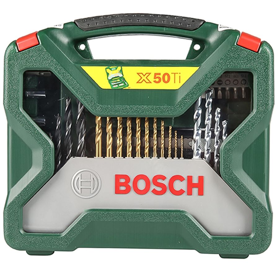 Bosch Screwdriver Bit and Tool Set, X-Line, 50PCS